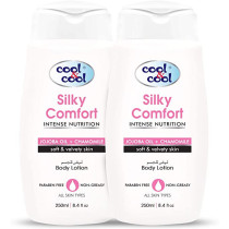 Cool & Cool Body Lotion Silky Comfort 250ml Pack of 2