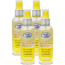 Cool & Cool Disinfectant Toilet Spray 100ml Pack of 4