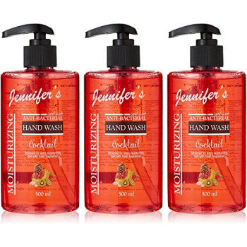 Jennifers Hand Wash 500ml Cocktail x3 1500ml