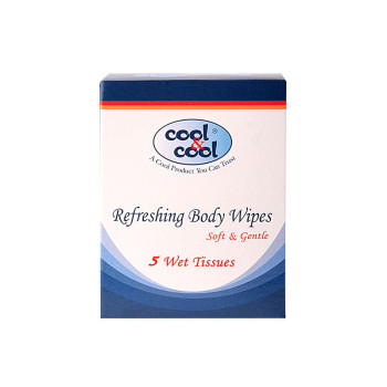 Cool & Cool Refreshing Body Wipes 5S