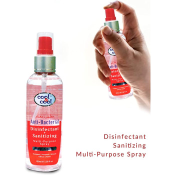 Cool & Cool Disinfectant Sanitizing Spray 100ml x12