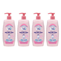 Cool & Cool Baby Milk Lotion 500ml Pack of 4