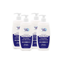 Cool & Cool AntiBacterial Hand Wash Travelling 500ml x4