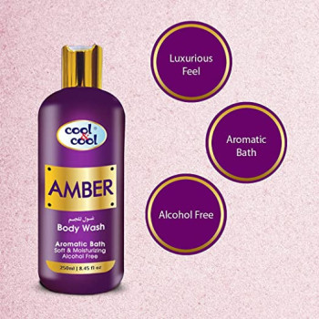 Cool & Cool Body Wash Amber 250ml