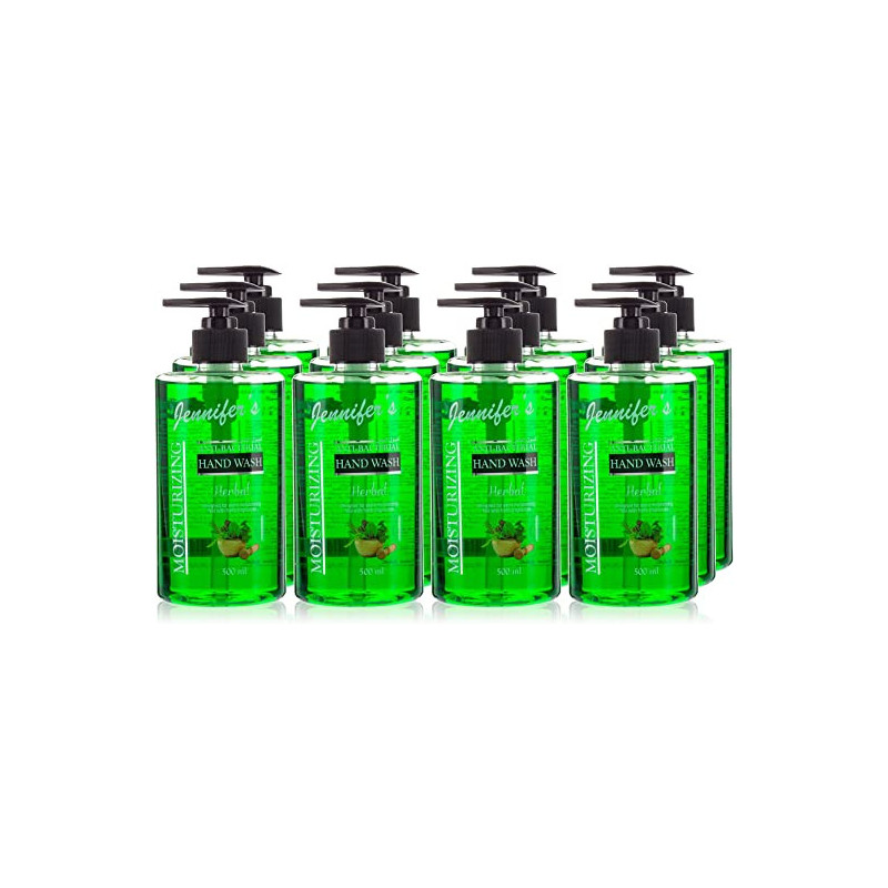 Jennifers Hand Wash 500ml Herbal x12 6000ml