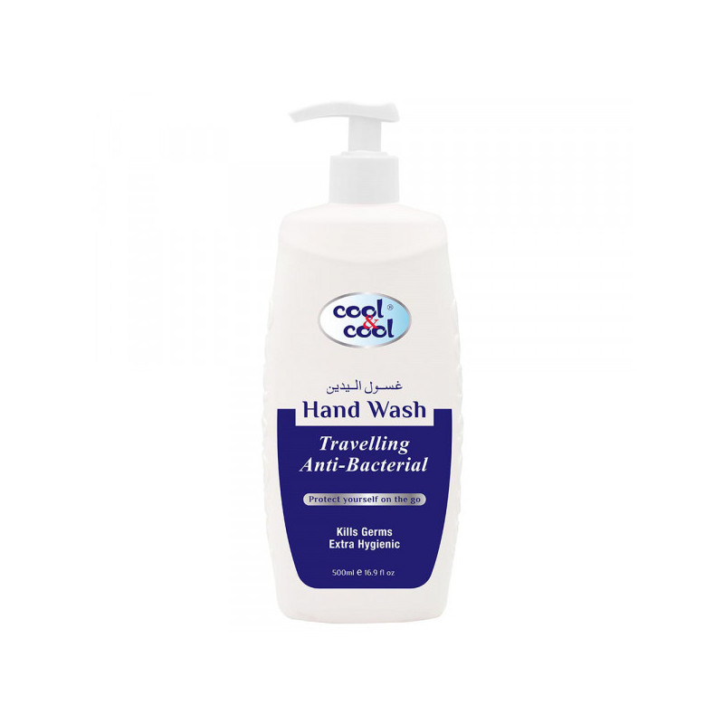 Cool & Cool Travelling Hand Wash 500ml AntiBacterial