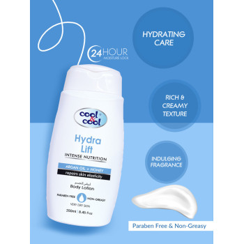 Cool & Cool Body Lotion Hydra Lift 250ml Pack of 6