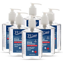 VCare Hand Sanitizer 250 ml Pack of 6