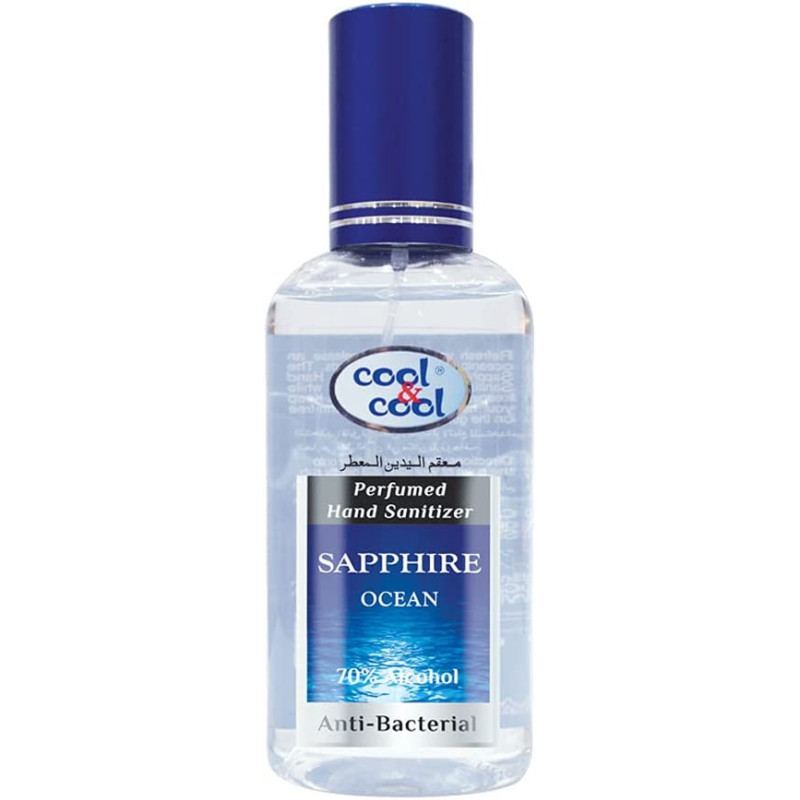 Cool & Cool Hand Sanitizer Spray 60ml Sapphire Ocean