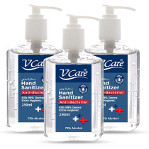 VCare Hand Sanitizer 250 ml Pack of 3
