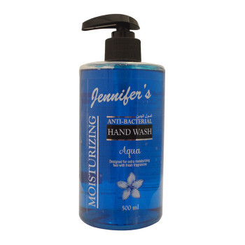 Jennifers Hand Wash 500ml Aqua x3 1500ml