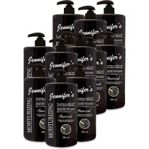 Jennifers Hand Wash 500ml Charcoal x12 6000ml