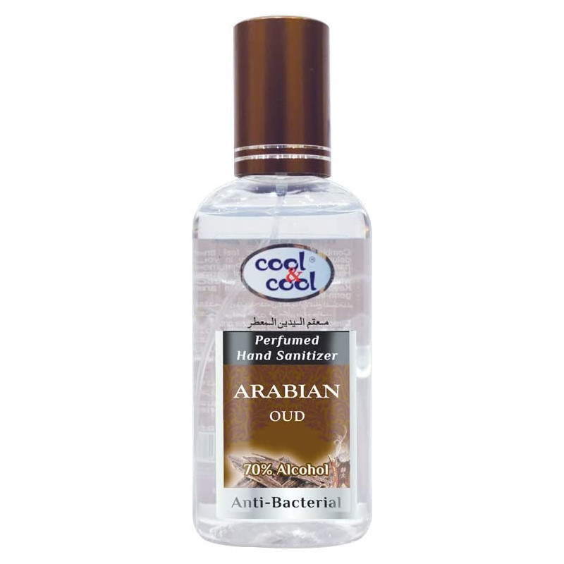 Cool & Cool Arabian Oud Perfumed Hand Sanitizer Spray 60ml