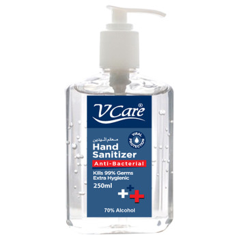 VCare 70Per Alcohol Hand Sanitizer Gel 250ml