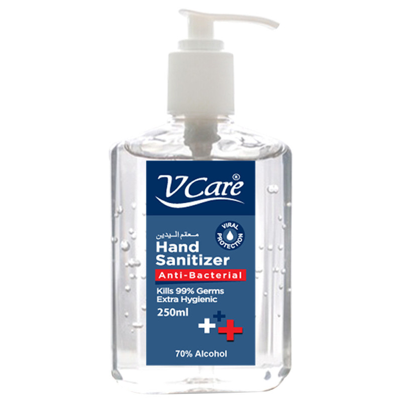 VCare 70Per Alcohol Hand Sanitizer Gel 250ml