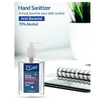 VCare 70Per Alcohol Hand Sanitizer Gel 250ml