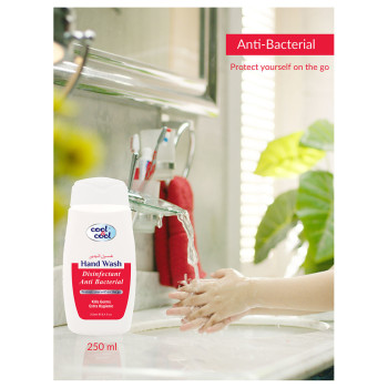Cool & Cool AntiBacterial Disinfectant Hand Wash 250ml x4