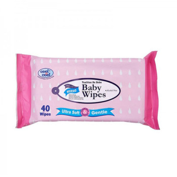 Cool&Cool Baby Washing Gel 500ml Baby Wipes Regular 40s