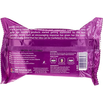 Jennifers Instant Whitening Wipes 30s