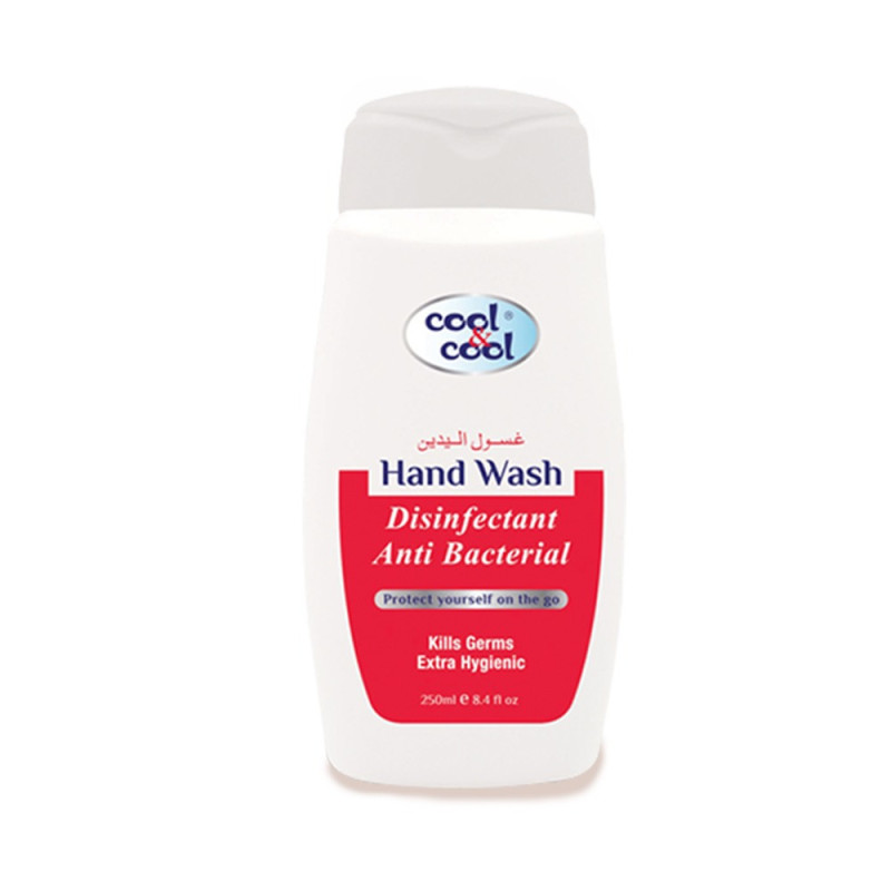 Cool & Cool Disinfectant Hand Wash 250ml AntiBacterial