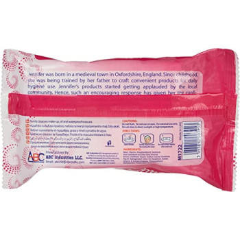 Jennifers MakeUp Remover Wipes 30s