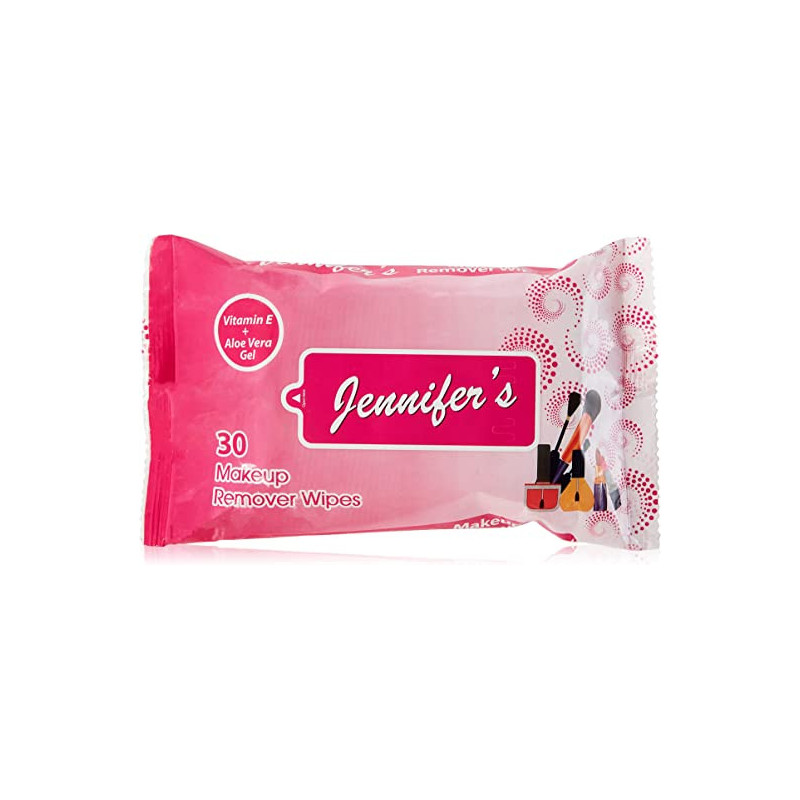 Jennifers MakeUp Remover Wipes 30s