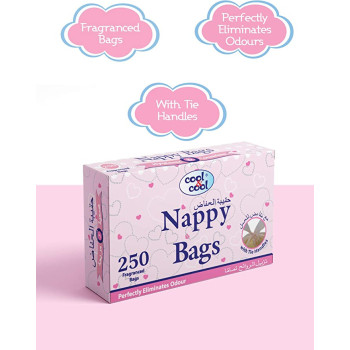 Cool & Cool Nappy Bags 250s Baby Lotion 100ml Free