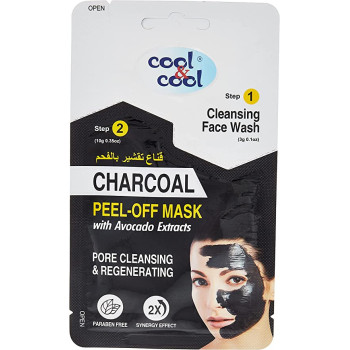 Cool & Cool 2in1 Charcoal Peel Off Mask
