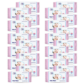 Cool & Cool Baby Wipes 72sx24 1728 Wipes
