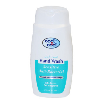 Cool & Cool Sensitive Hand Wash 250ml AntiBacterial