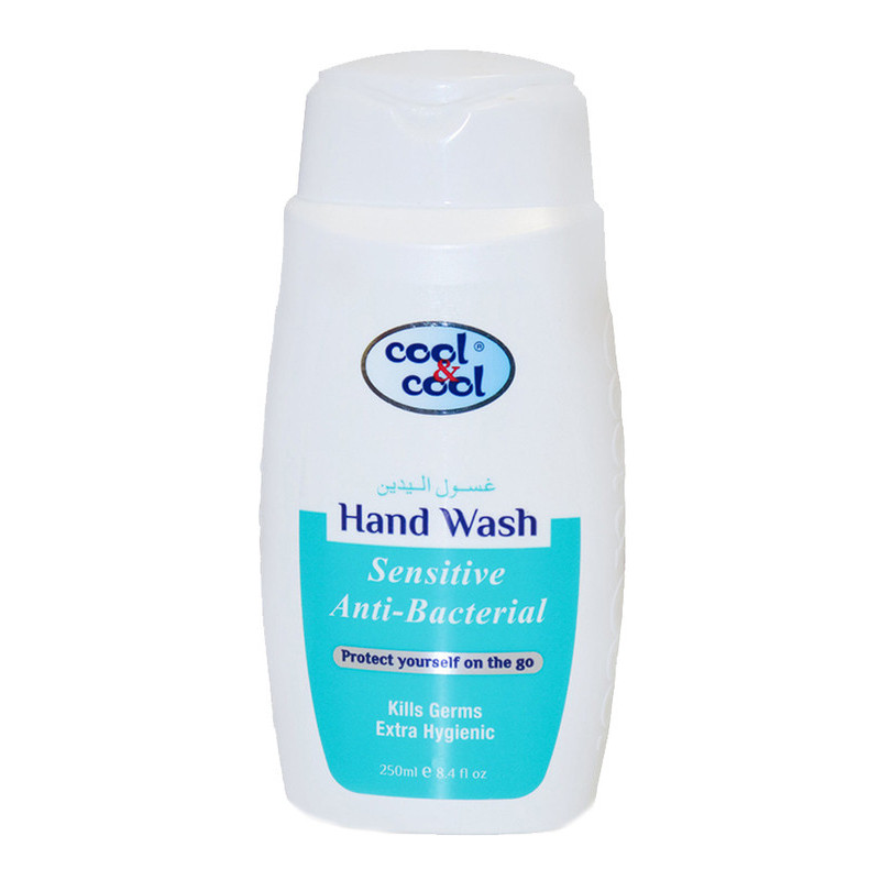 Cool & Cool Sensitive Hand Wash 250ml AntiBacterial
