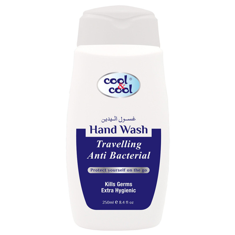 Cool & Cool Travelling Hand Wash 250ml AntiBacterial