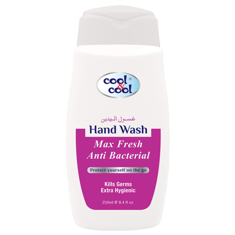 Cool & Cool Max Fresh Hand Wash 250ml AntiBacterial