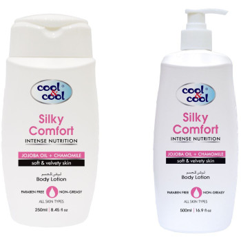 Cool & Cool Body Lotion Silky Comfort 500ml 250ml