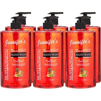 Jennifers Hand Wash Cocktail 1.0L Pack of 6