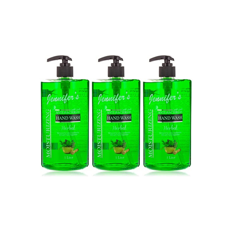 Jennifers Hand Wash 1L Herbal x3 3L