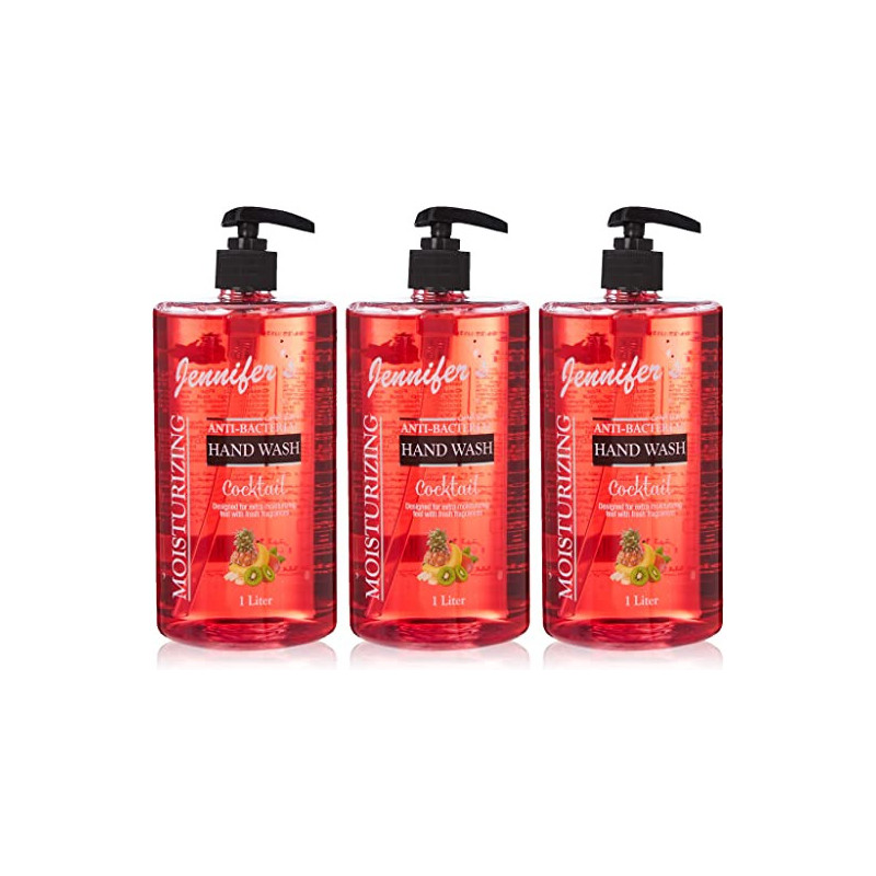 Jennifers Hand Wash 1L Cocktail x3 3L