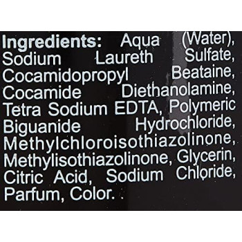 Jennifers Hand Wash Charcoal 1.0L Pack of 6