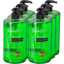 Jennifers Hand Wash Herbal 1.0L Pack of 6