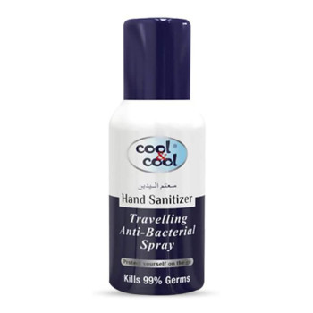 Cool & Cool Hand Sanitizer Travelling Spray 120ml Pack of 3