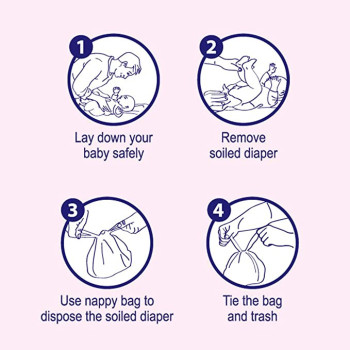 Cool & Cool Nappy Bags 100s 20pcs Pack