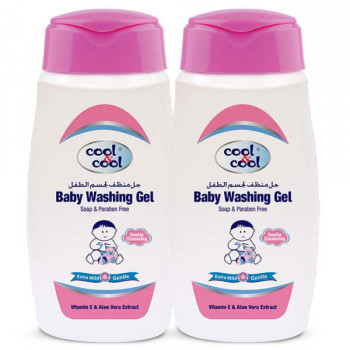 Cool & Cool Baby Washing Gel 250ml Twin Pack 30Per Off