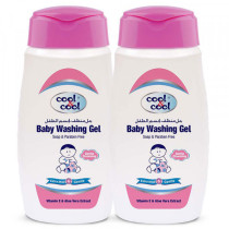 Cool & Cool Baby Washing Gel 250ml Twin Pack 30Per Off