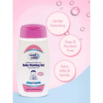 Cool & Cool Baby Washing Gel 250ml Twin Pack 30Per Off