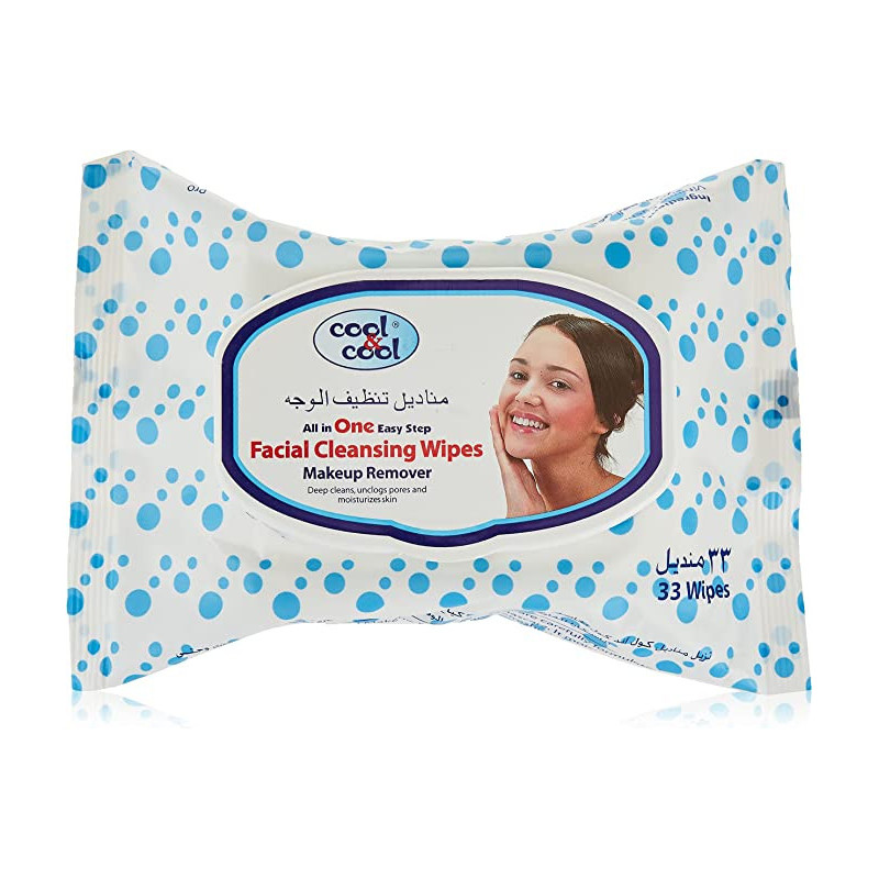 Cool & Cool Makeup Remover 33s Pack of 6