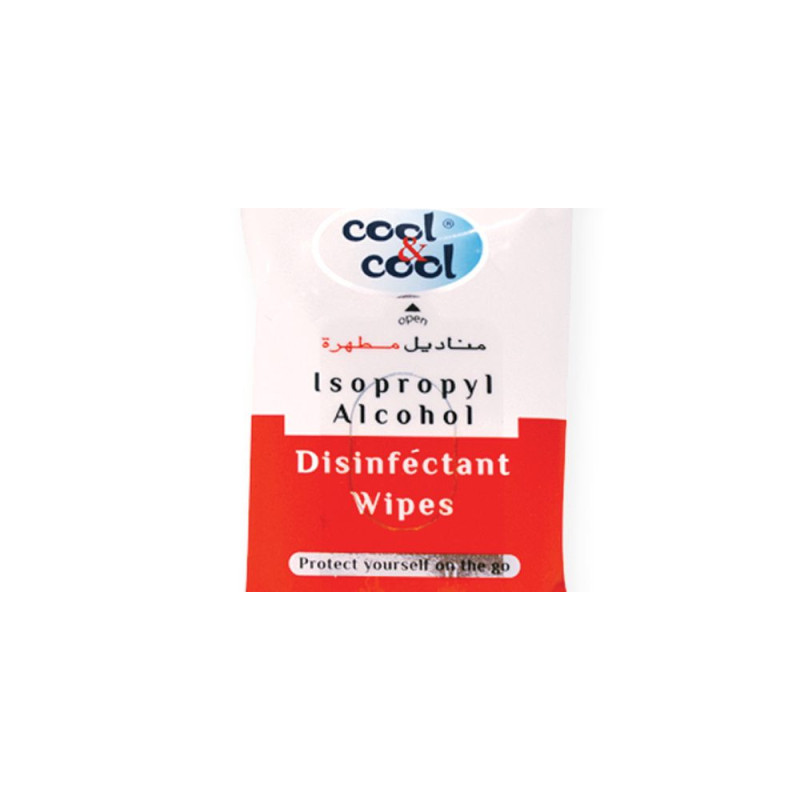 Cool & Cool Disinfectant Wipes 10s