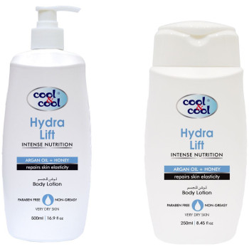 Cool & Cool Body Lotion Hydra Lift 500ml 250ml
