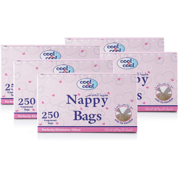 Cool & Cool Nappy Bags 100s 5pcs Pack