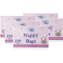 Cool & Cool Nappy Bags 100s 5pcs Pack
