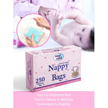 Cool & Cool Nappy Bags 100s 5pcs Pack
